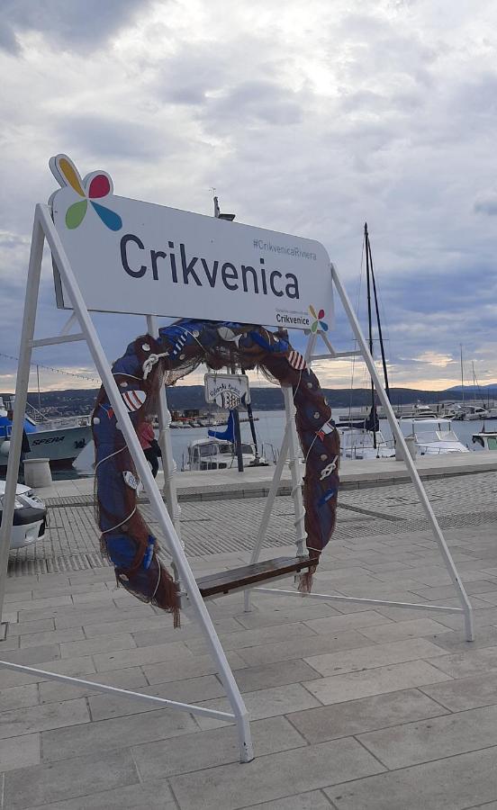 App Borna Daire Crikvenica Dış mekan fotoğraf